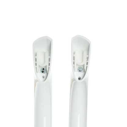 5304506469 Frigidaire Refrigerator Door Handles, White - Set of 2