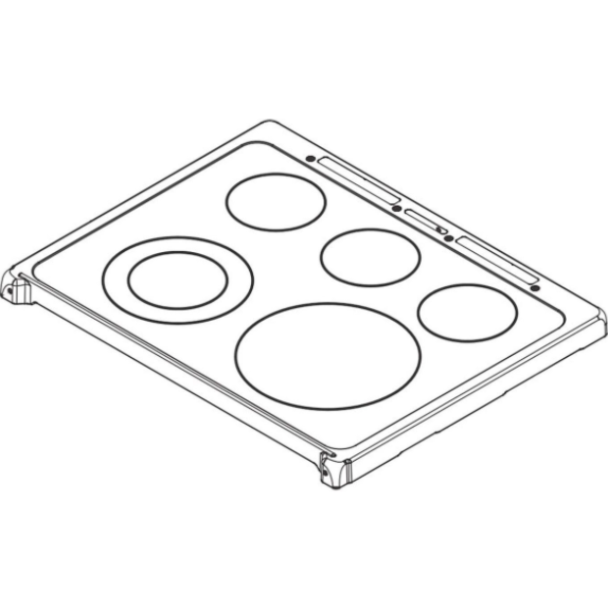 Frigidaire 5304514197 SMOOTHTOP,ASSEMBLY,GLASS/STE