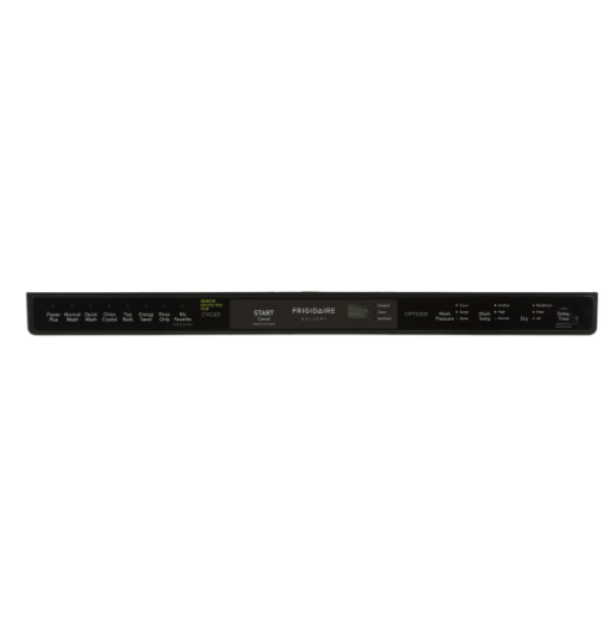 Frigidaire 5304520008 CONSOLE ASSEMBLY,W/OVERLAY,B