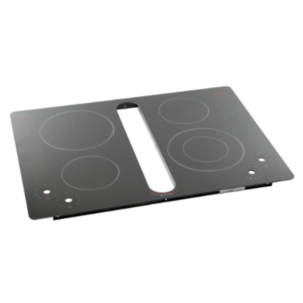 7920P202-60 Whirlpool Range Frameless Glass Cooktop, Black