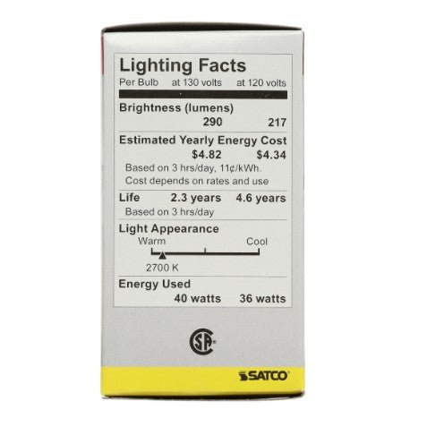 8009 Whirlpool Appliance 40 Watt Appliance Light Bulb