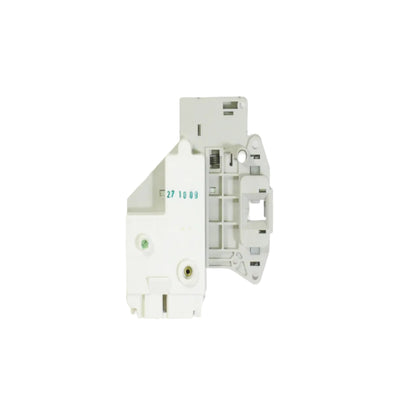 White electrical switch on a grid background