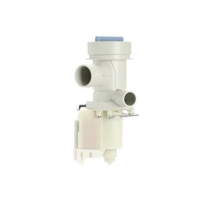 White mechanical component on a white background