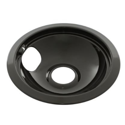 A316222201 Frigidaire Stove 6" Porcelain Drip Pan - Black
