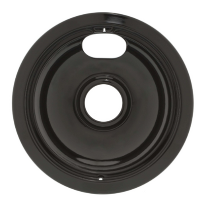 A316222201 Frigidaire Stove 6" Porcelain Drip Pan - Black
