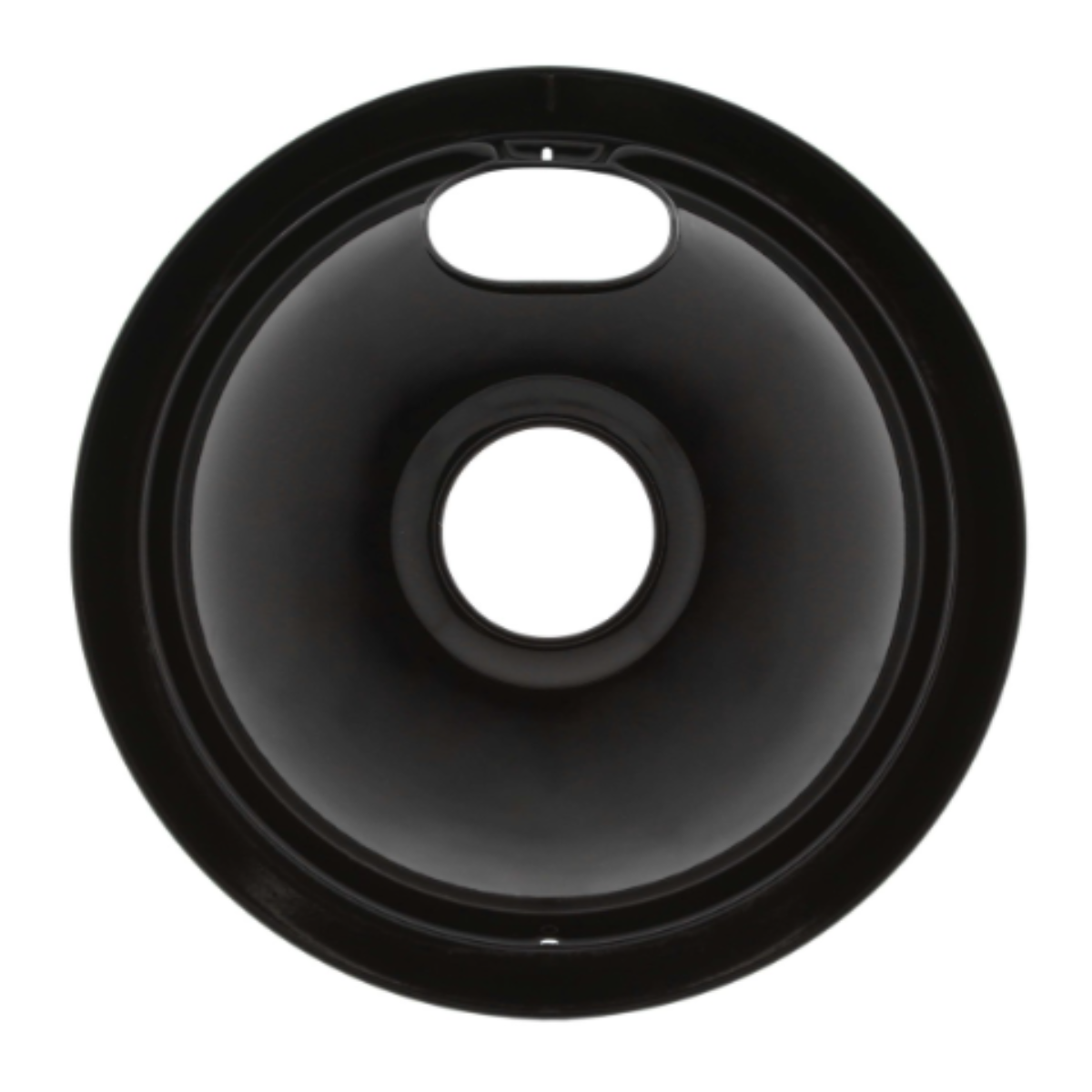 A316222201 Frigidaire Stove 6" Porcelain Drip Pan - Black