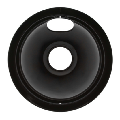 A316222201 Frigidaire Stove 6" Porcelain Drip Pan - Black