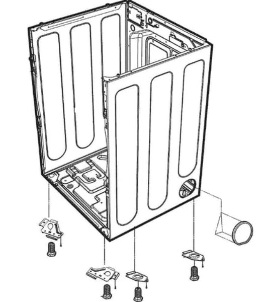 ABJ73568815 LG Cabinet Assembly
