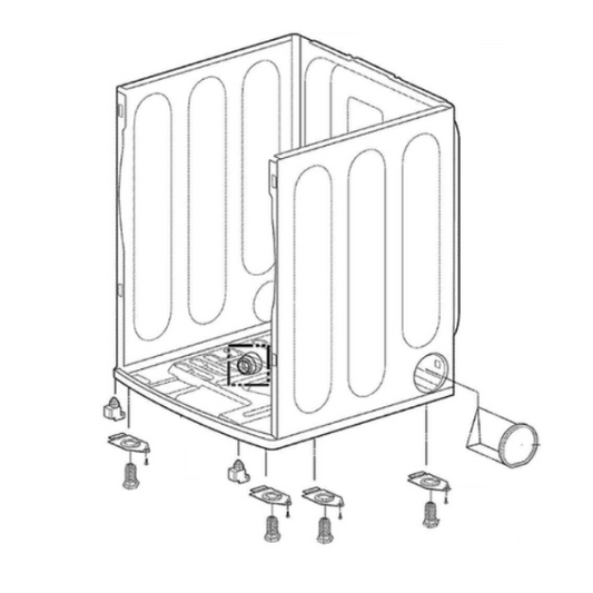 ABJ73928201 LG Cabinet Assembly - Appliance Parts Canada