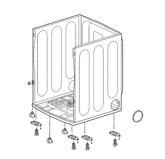 ABJ73928219 LG Cabinet Assembly - Appliance Parts Canada