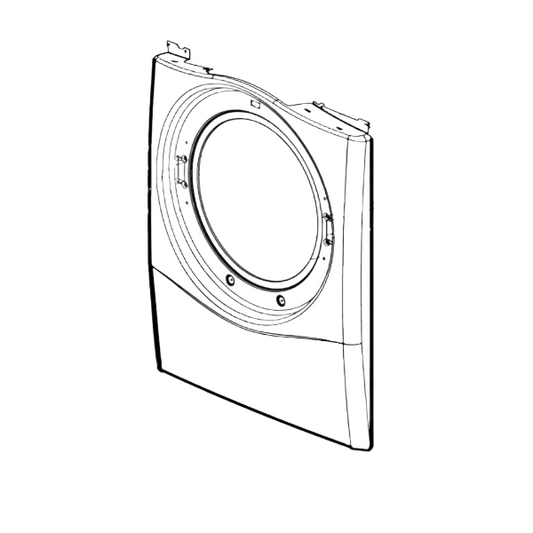 ACQ72301032 LG Dryer Cabinet Cover Assembly - Appliance Parts Canada