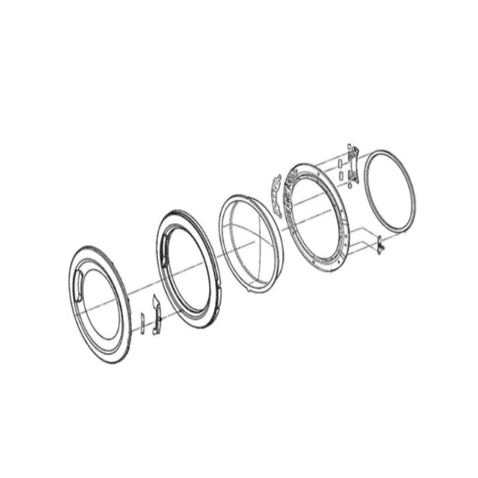 ADC74325801 LG Door Panel - Appliance Parts Canada