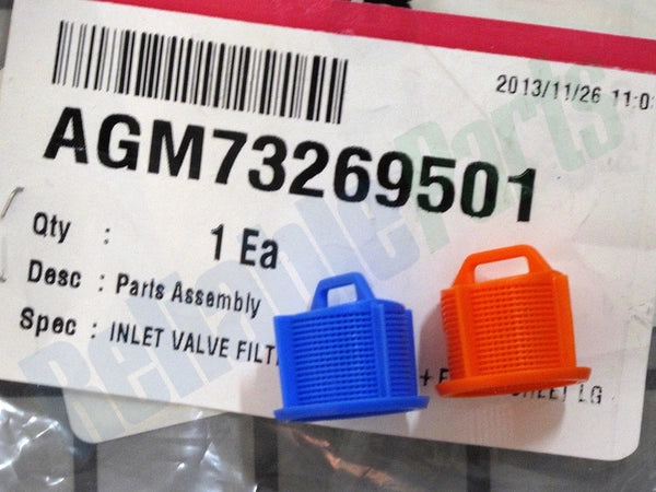 AGM73269501 LG Washer Water Inlet Valve Filter Screen Assembly