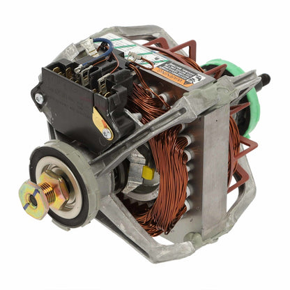Electrical motor or generator component on a white background