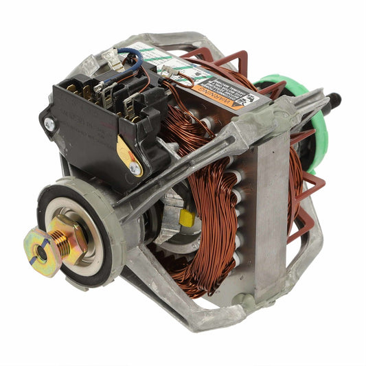Electrical motor or generator component on a white background