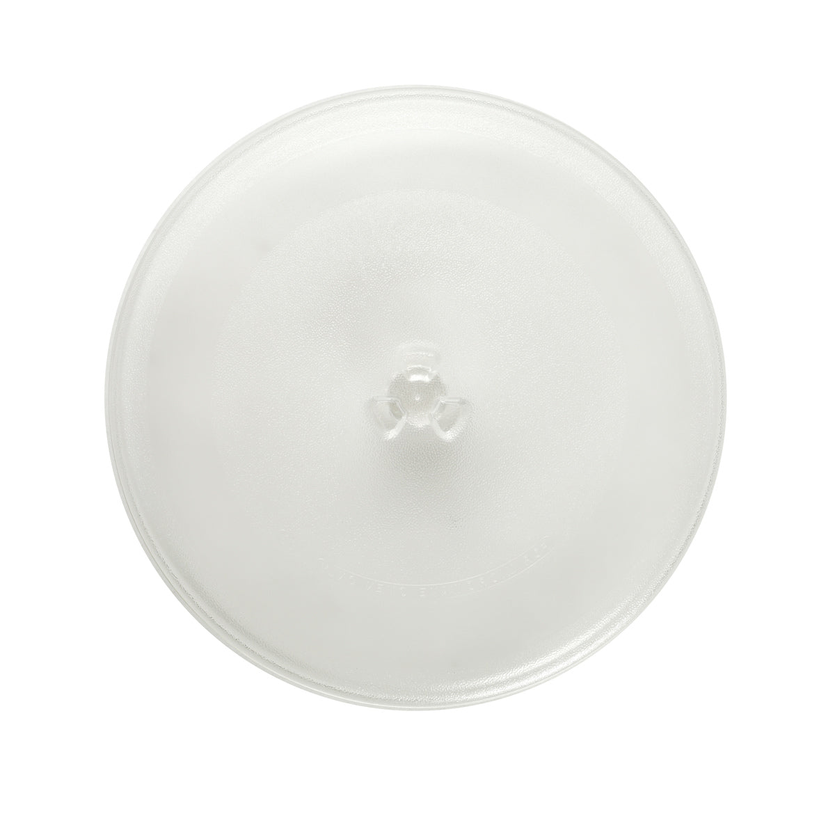 Clear plastic dome lid on a white background