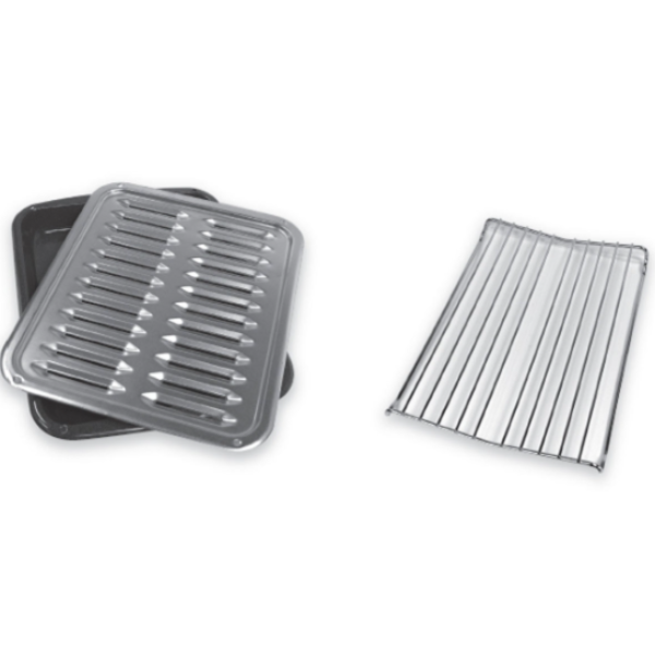 W10123240 Whirlpool Range Broiler Pan with Roasting Pan
