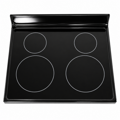 W10245805 Whirlpool Range Main Cooktop, Glass, Black