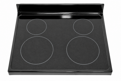W10245805 Whirlpool Range Main Cooktop, Glass, Black