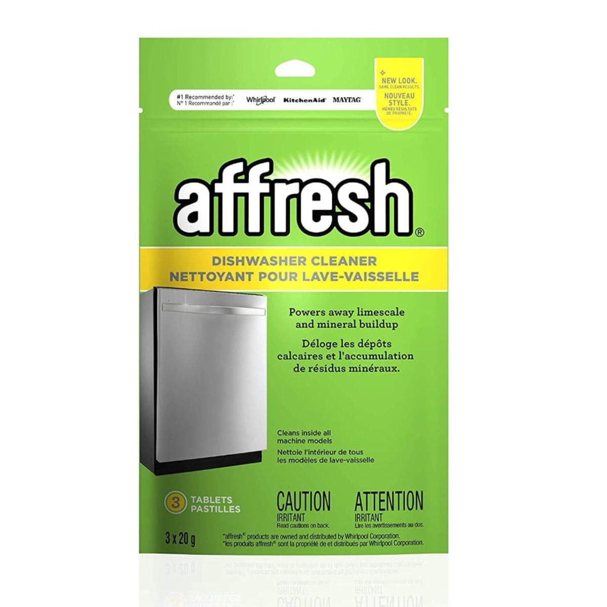 Whirlpool W10288149B Affresh Dishwasher Cleaner