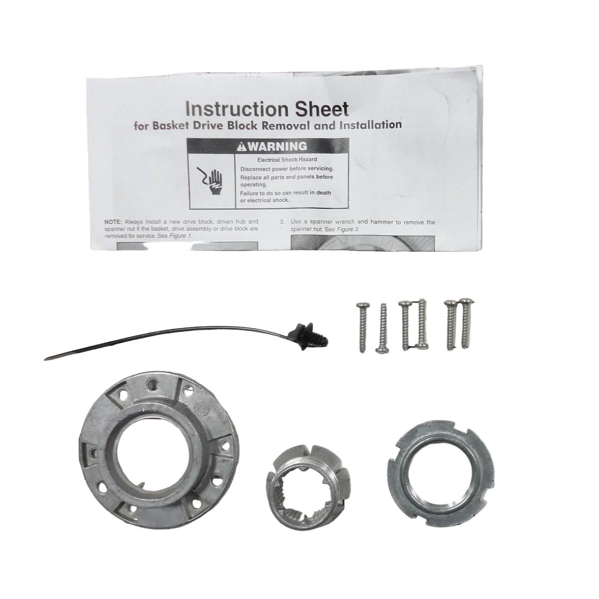W10324651 Whirlpool Washer Drive Hub Kit