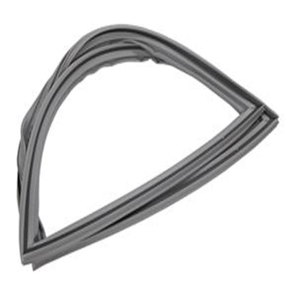 W10407216 Whirlpool Refrigerator Freezer Door Gasket, Gray