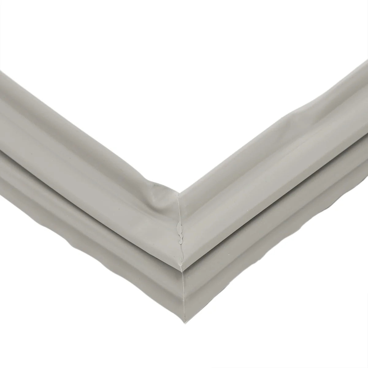 W10443316 Whirlpool Refrigerator Freezer Door Gasket, Gray