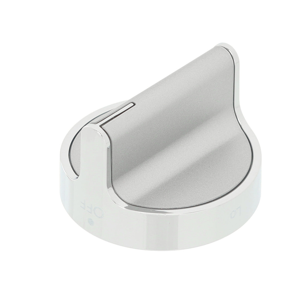 W10766544 Whirlpool Range Burner Control Knob, Stainless