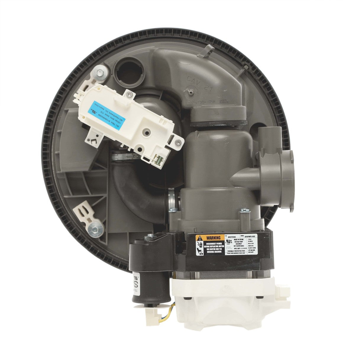 W10805015 Whirlpool Dishwasher Pump and Motor Assembly