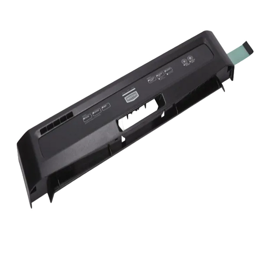 W10811155 Whirlpool Dishwasher Control Panel, Black