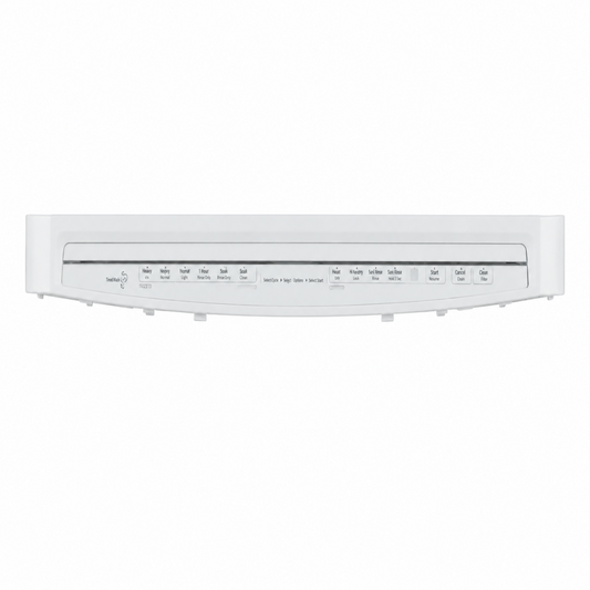 W10811166 Whirlpool Dishwasher Control Panel, White