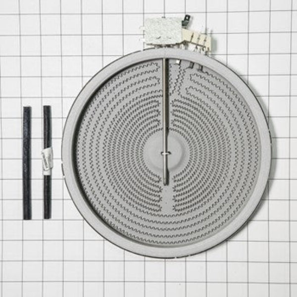 W10823692 Whirlpool Stove Left Front Dual Radiant Surface Element