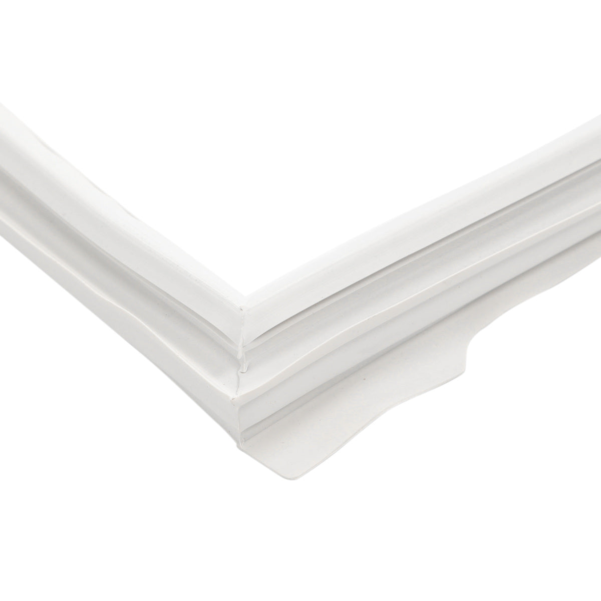 W10830287 Whirlpool Refrigerator Door Gasket, White