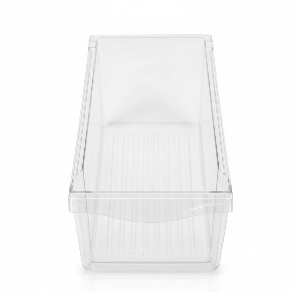 Clear plastic part with 'Factory Certified Parts' text on a blue background