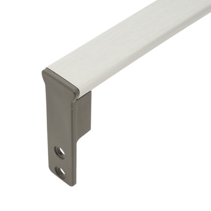 W10837029 Whirlpool Refrigerator Door Handle, Stainless Steel
