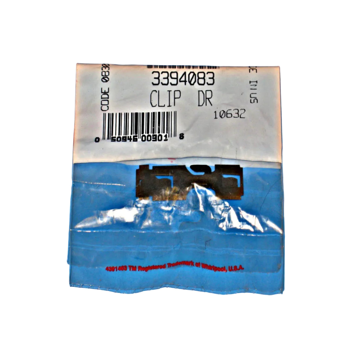 W10854425 Whirlpool Dryer Front Panel Clip