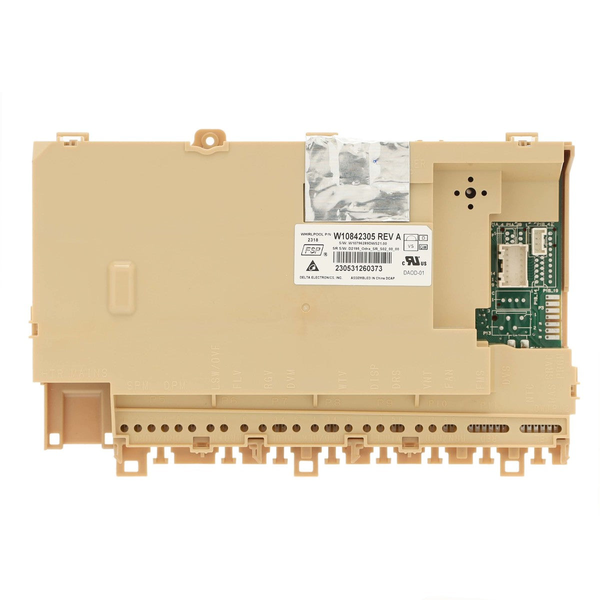 W10866116 Whirlpool Dishwasher Electronic Control Board