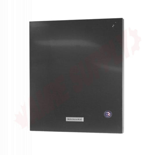 Whirlpool W10900373 Dishwasher Front Panel, Black Stainless