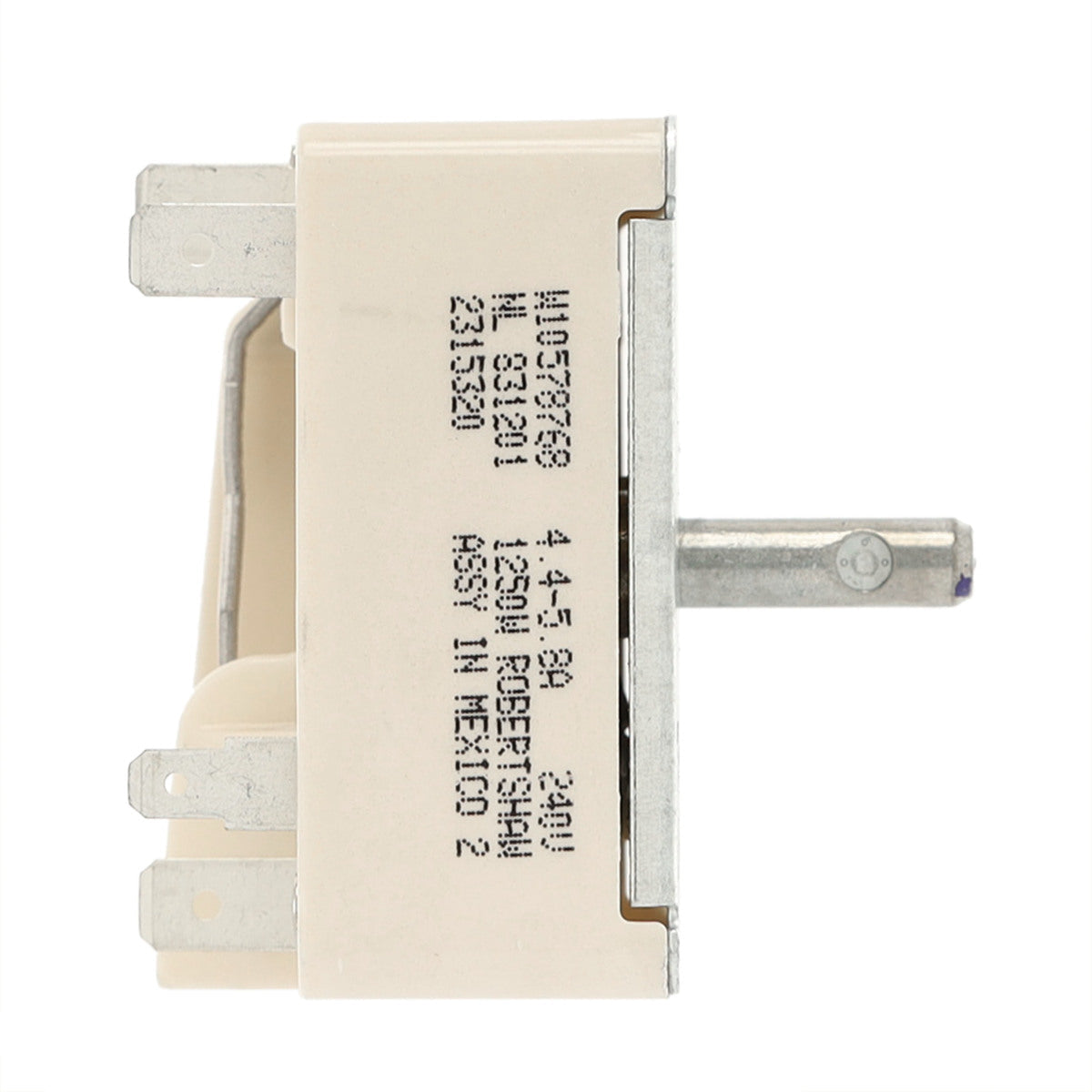 W10911303 Whirlpool Range Surface Element Switch