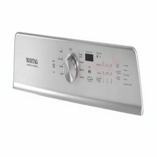 Maytag appliance control panel on a white background