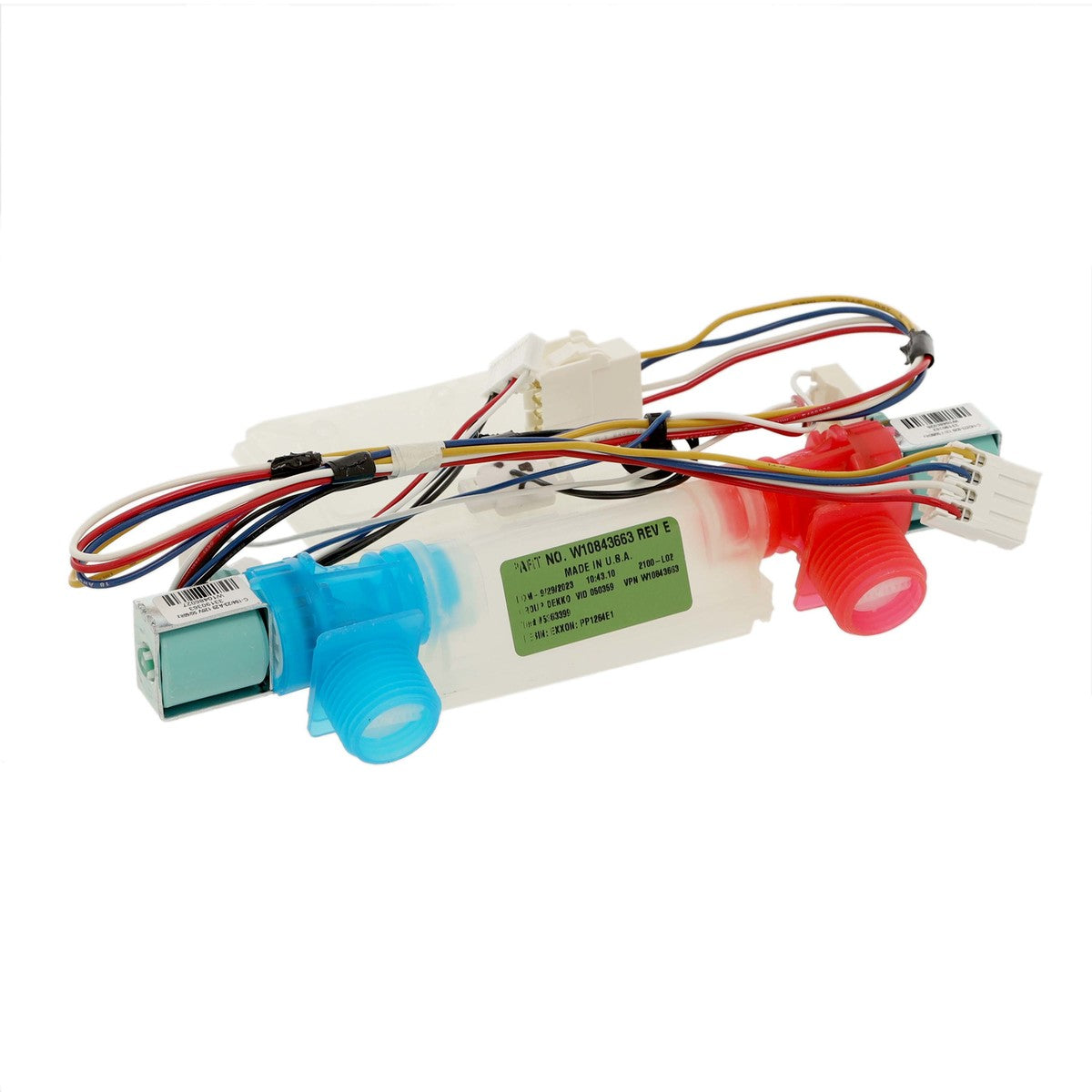 W11205048 Whirlpool Washer Water Inlet Valve