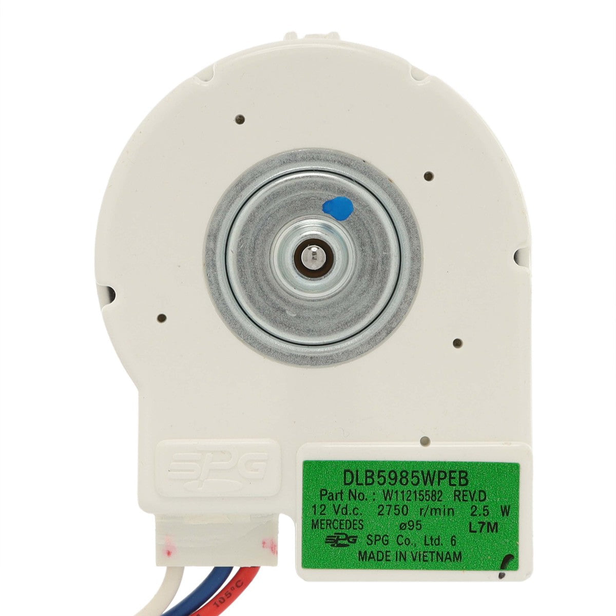 W11224591 Whirlpool Refrigerator Evaporator Fan Motor