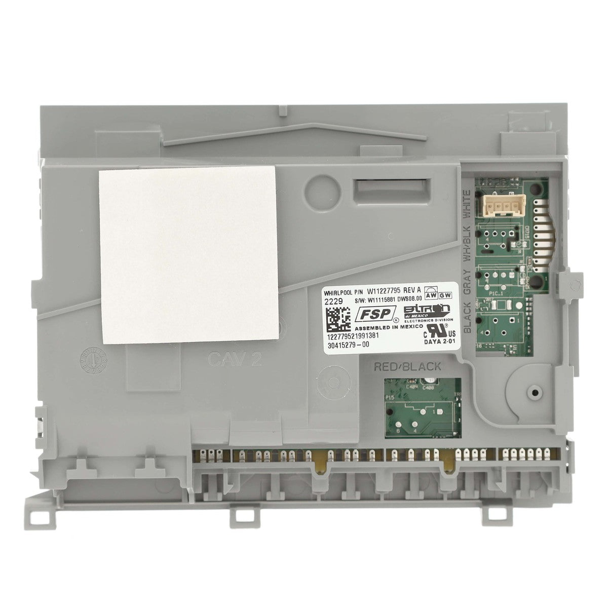W11305303 Whirlpool Dishwasher Electronic Control Board