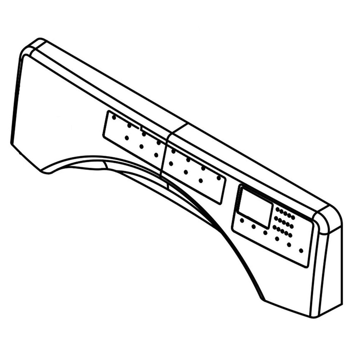 W11331944 Whirlpool Dryer Control Panel Assembly