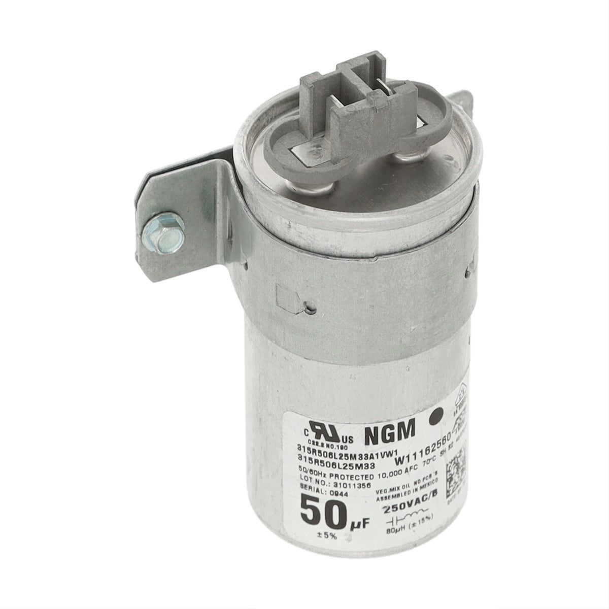 W11428524 Whirlpool Washer Capacitor