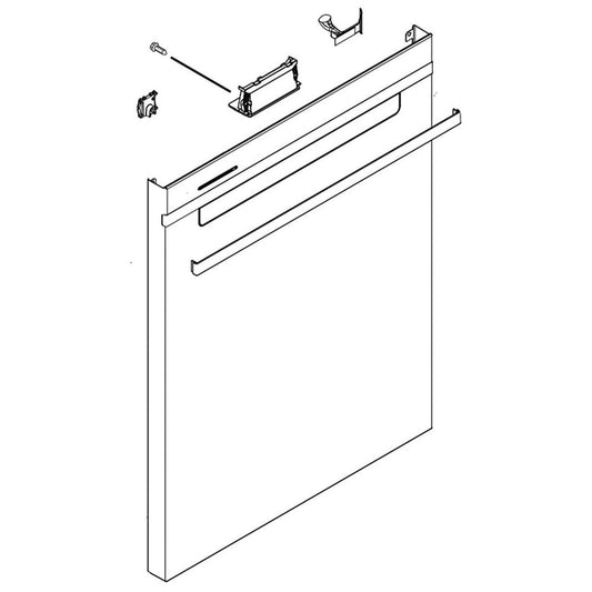 W11461682 Whirlpool Dishwasher Outer Door Panel