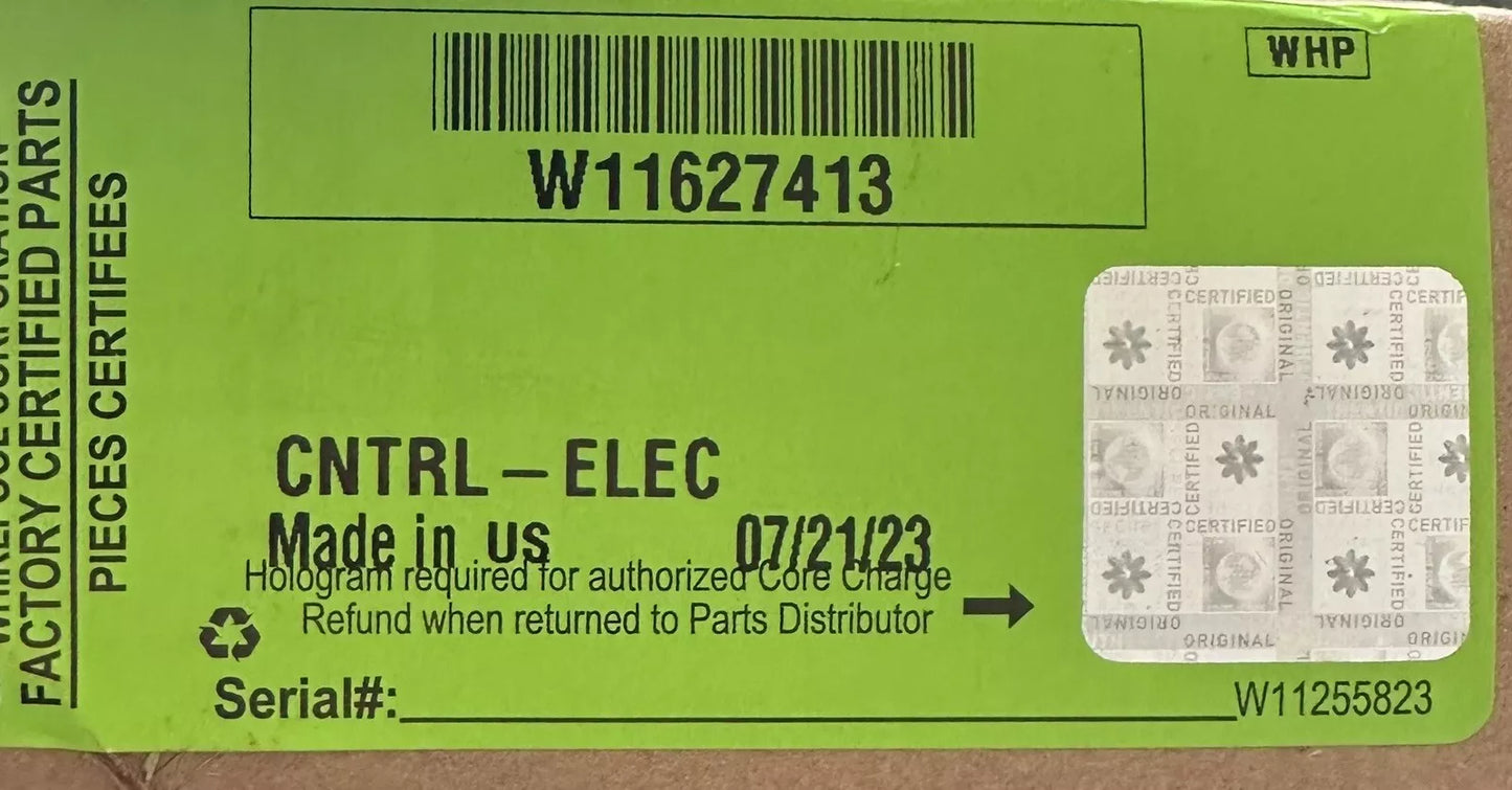 Whirlpool W11627413 CNTRL-ELEC