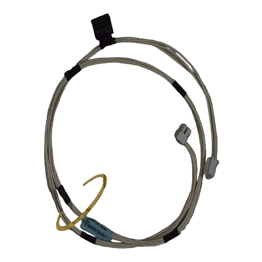 Cable with connectors on a grid background