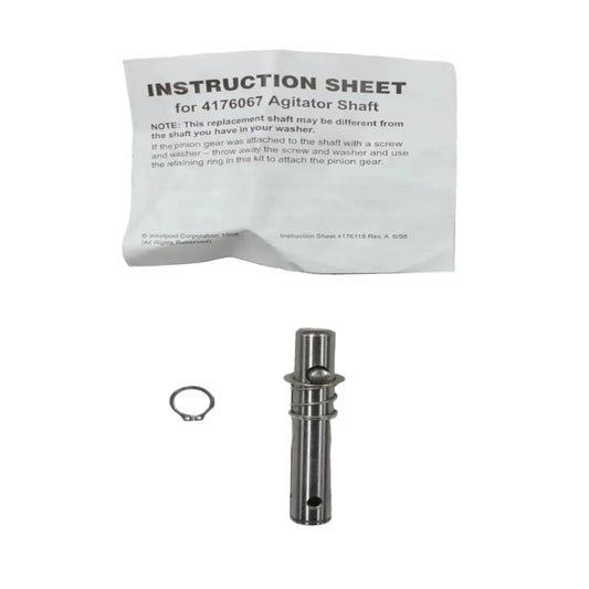 WP243368 Whirlpool Stand Mixer Agitator Shaft