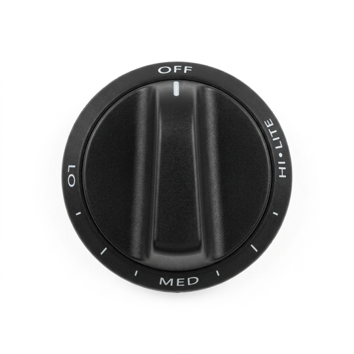 WP31905407B Whirlpool Range/Cooktop Top Burner Knob, Black